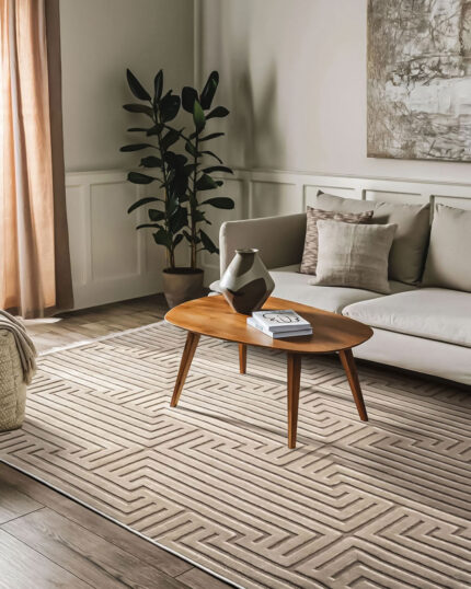 PIER BEIGE PAMUČNI TEPIH 80*150