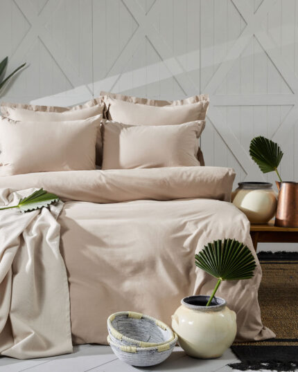 ESENTIAL BEIGE AP SET POSTELJINE