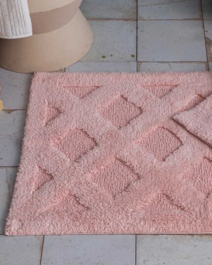 DIAMOND PEMBE PROSTIRKA ZA WC 60X100/50X60