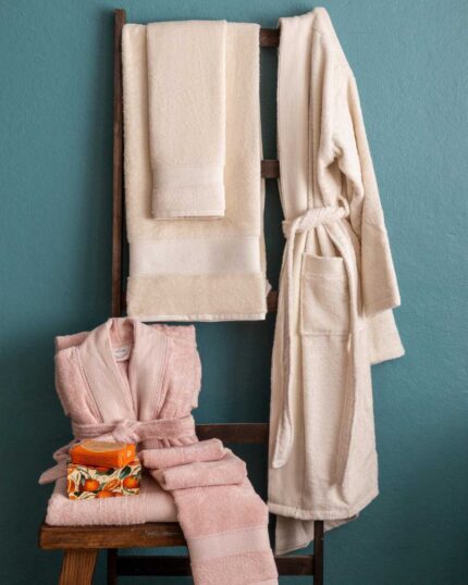 BLUSH ECRU VELIKI SET ZA TOALET